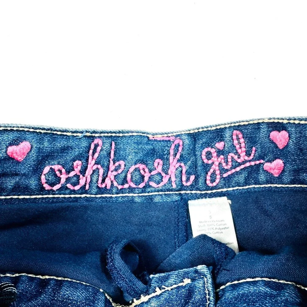 OshKosh B'gosh Girl's Denim Skort w/Embroidery